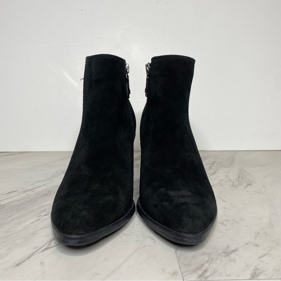 Blondo Nanite Black Suede Waterproof Bootie 7 1/2 - Picture 2 of 14